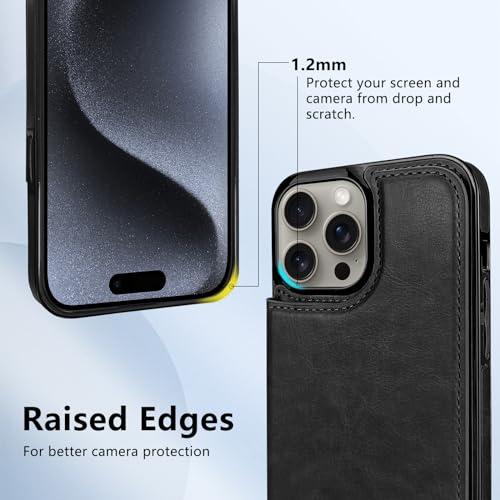 Étui de protection iPhone 15 Pro Max antichoc pour éviter les rayures d'écran
