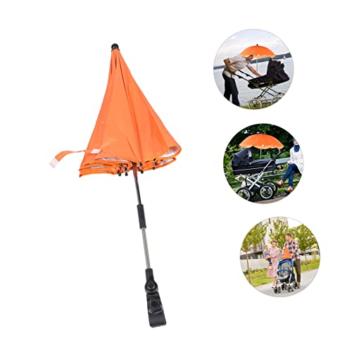 Kisangel Clipe Para Cadeira De Carrinho 3 Peças - Guarda-Chuva De E Guarda-Sóis Braçadeira UV Braço