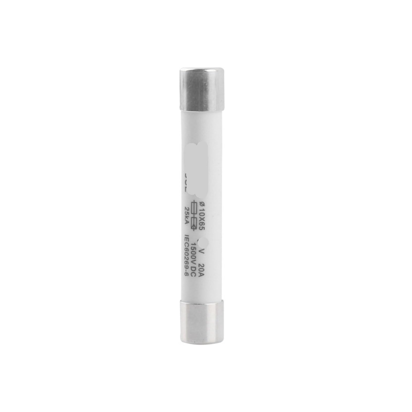 Cartouche fusible CC 1000V protection thermique 10x38mm pour armoire électrique continue