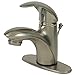 Ultra UF34123 single Handle Brushed Nickel Lavatory Faucet with Pop-Up Drain