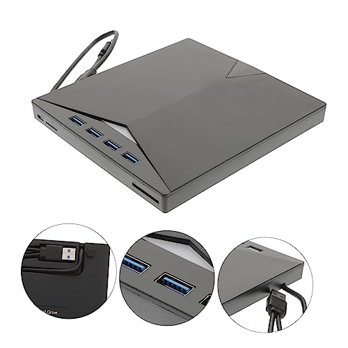 Grabadora externa portátil de DVD y CD con USB miniatura 7