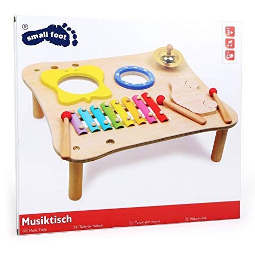 Table de musique en bois évite les écrans et développe l'éveil