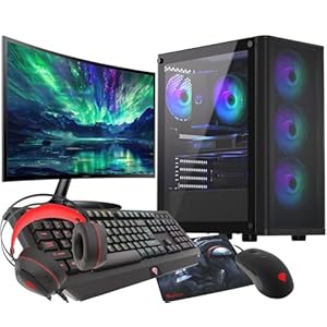 VIST Gaming PC Komplett Set Core i9 11900F RTX 4060 32GB SSD 1TB WiFi6 BT W11 LCD 27″