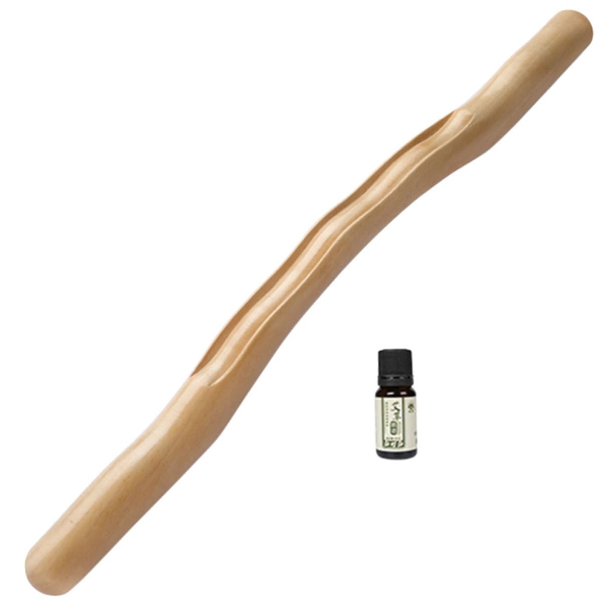 Masajeador de Madera para Masaje Corporal Palo de Masaje 48 Cm Madera Natural Antiestrés Uso en Hogar Relajación Muscular y Alivio para Hombros y Espalda Varios estilos