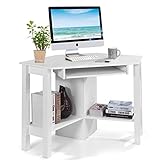 【Aplicación multi-escenario】Puede usarse como mesa de ordenador, mesa de trabajo, escritorio,estante , televisión mueble y etc.