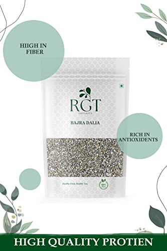 Image of RGT Organics Bajra Daliya | Pearl Millet Dalia 200Gm | Bajre Ka Daliya | Bajri Porridge
