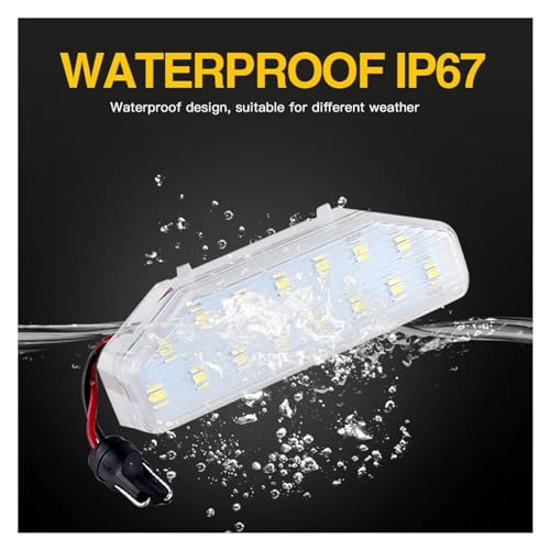 Luz LED de matrícula sin error Canbus para Mazda 6 GH y Mazda RX8 3