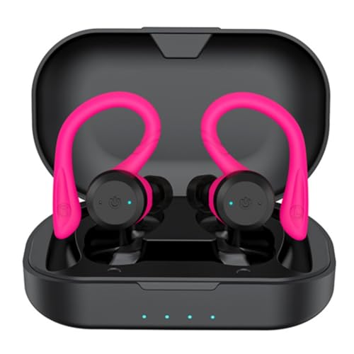 Knoruley Auricolare Bluetooth Impermeabile per Il Nuoto A Lunga Durata, Auricolare Wireless A Doppia Usura, Tappi per Le Orecchie Stereo con Riduzione del Rumore