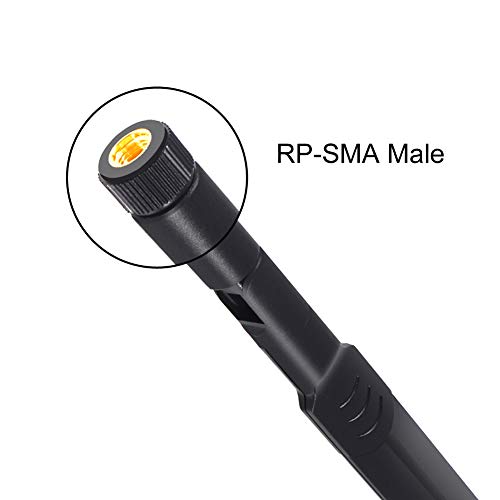 8Dbi Wifi Antenna Rp-Sma Male Wireless Network 2.4Ghz 5.8Ghz Dual Band With U.fl/Ipex To Rp-Sma Female Pigtail Cable For Mini Pcie Card Wireless Routers, Pc Desktop, Repeater, Fpv Uav Drone, Ps4-2Pcs #TOP4
