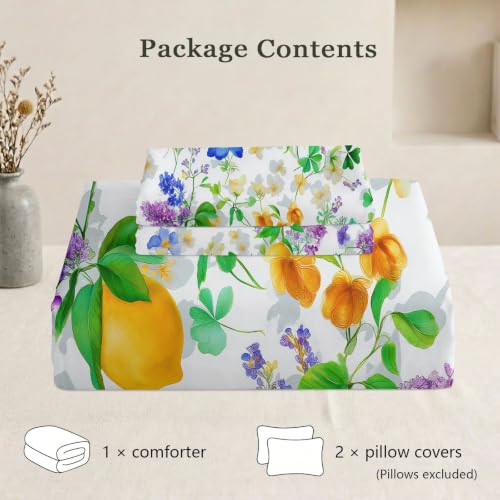 Colcha floral de microfibra para el dormitorio en las 4 estaciones 8