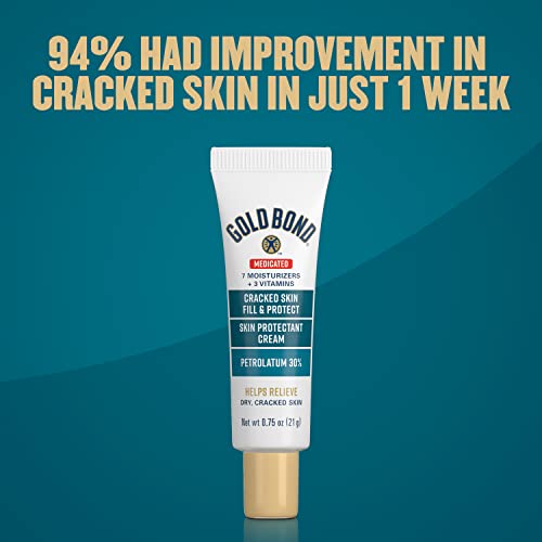 Gold Bond Ultimate Cracked Skin Relief Fill & Protect Cream For Hands, Cuticles, And Feet, 0.75 Oz. #TOP3
