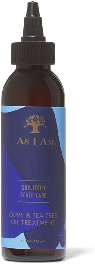 As Am Dry and Itchy Scalp Care Oil Treatment - 4 ounce - Enriched with Salicy...