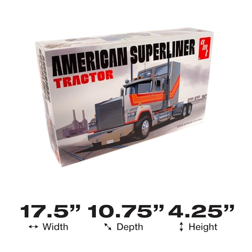 Kit Modelo Tractor Semi American Superliner 1:24 miniatura 6
