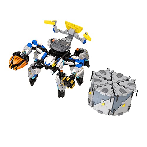 1,735 Pieces Zero-Dawn Machine Shell-Walker Building Set, Shell Walker Robot Action Figure Construction Toys; Collectible Gift For Kids, Adult And Gaming Fans; Model Of The Iconic Machine #TOP5