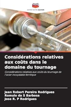 Paperback Considérations relatives aux coûts dans le domaine du tournage [French] Book