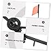 Totority Ice Fishing Tip-up Flag Compact Fishing Stand Portable for Freezing Conditions