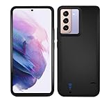 【Agregue el doble de duración de la batería de su Samsung Galaxy S21 Ultra】 ： Esta funda de batería para la batería de polímero de litio de 5000mAh incorporada del Samsung Galaxy S21U. La funda de respaldo de gran capacidad puede agregar el doble de duración de la batería de su Samsung S21U. Opción ideal para viajar y trabajar.