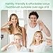 Daletu Bamboo Toothbrushes Soft Bristles 10 Pack, Biodegradable BPA Free Soft Bristles Toothbrushes for Adult, Eco-Friendly, Natural Wooden Organic Toothbrush