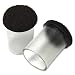 Lorell Clear Sleeve Floorsaver Floor Protectors, 1-1/2", Clear 42591 - 8/bag