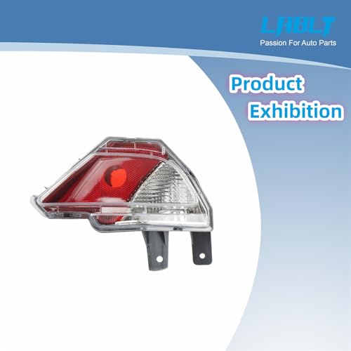 Image of LABLT Right Side Rear Bumper Reflector Light Stop Lamp Replacement for RAV4 2016 2017 2018 814800R040 TO2883107 814900R040 TO2882107