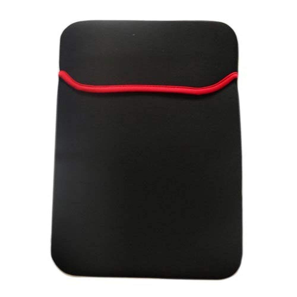 AdzMozi® Slim Soft Neoprene Reversible Fully Padded Cover Case Sleeve for Laptop (Black/Red) (10") (B0BRNF4DC9) Amazon Price History, Amazon Price Tracker