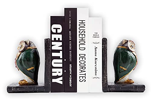 Owls Bookend, Decor Animal Book Ends, Kids Bookshelf Decor Room Home Decor Office Decor Living Room Vintage Decor Interior Decor, 1 Pair