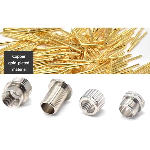 Conector M12 4 pines hembra recto impermeable con cable 1 m miniatura 5