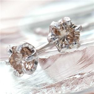 K18WG 合計0.1ct ダイヤモンド　ピアス K18ダイヤモンドピアス（0.1ct）｜ピアス｜アガット 公式