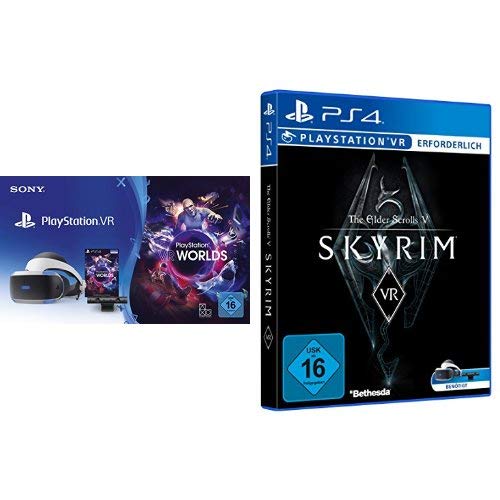 PlayStation VR + Camera + VR Worlds Voucher [neue PSVR Version
