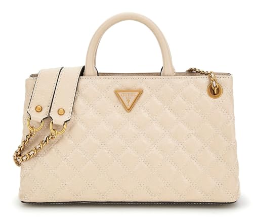 Sac épaule GUESS Giully Almond en simili cuir matelassé chic