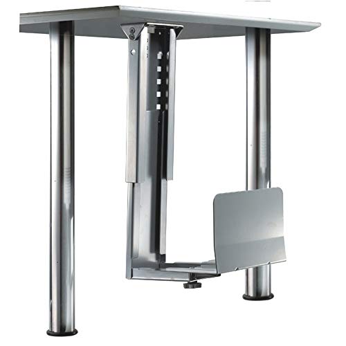 Soporte CPU New Star CPU-D200SILVER ajustable para liberar espacio en mesas 4