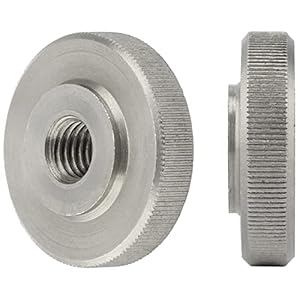 OPIOL QUALITY Rändelmutter 467-1-080 Edelstahl 4 Stück