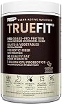 RSP TrueFit - Grass Fed Lean Meal Replacement Protein Shake, All Natural Whey Protein Powder with Fiber & Probiotics, Non-GMO, Gluten-Free & No Artificial Sweeteners, 2.16 LB Choc (Packaging May Vary)