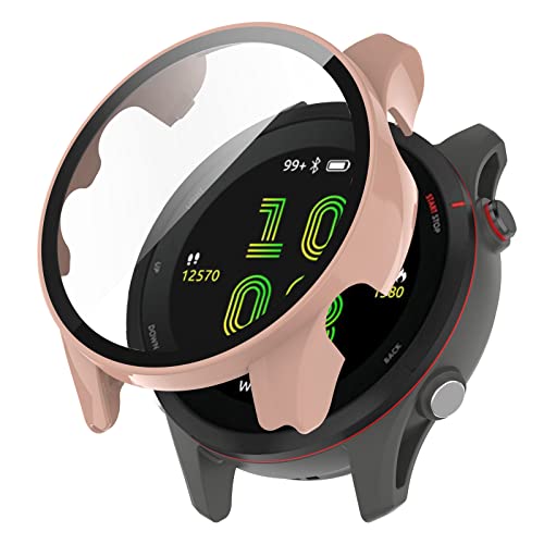 Funda para Garmin Forerunner 255 y 255S con protector de pantalla de cristal templado 5