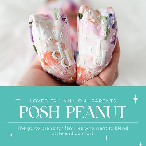 Image of Posh Peanut Convertible Baby Sleepers - Footless Baby Pajamas with 2 Way Zipper for Easy Diaper Changes