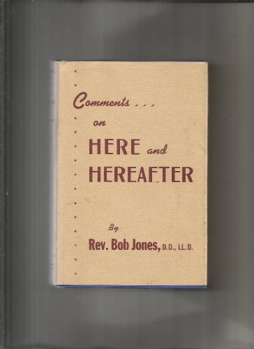 Comments on Here and Hereafter B006REZ094 Book Cover