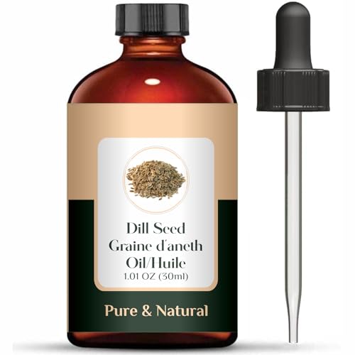 Image of Organic Zing Dill Seed (Anethum Graveolens) Oil | Pure & Natural Carrier Oil for Skincare, Aroma and Diffusers - 118ml /3.99fl oz