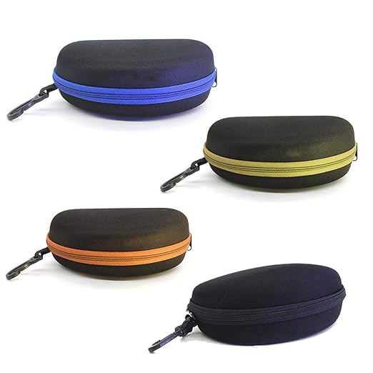 AT TECH Chain Covers & Cases For Sunglasses Eyewear Chasma Goggles. (QTY. - 4 Pcs.)