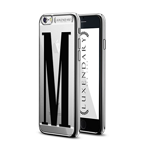 Luxendary Black Initial M3 Design Chrome Series Case For IPhone 6/6S - Chrome / Silver