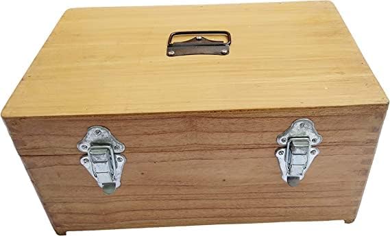 Sana Nautical Sun Shine Recorder Optical, Campbell-Stokes Recorder Complete with One Year Chart Strips and Wooden Box, Vintage Style Glass Sphere Ball