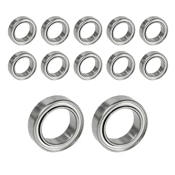 12 Stuks MR128 2RS Kogellagers 8 Mm X 12 Mm X 3 5 Mm Dubbel Beschermd 12-stuks-mr128-2rs-kogellagers-8-mm-x-12-mm-x-3-5-mm-dubbel-beschermd