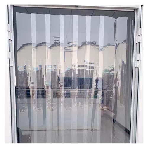 Tende trasparenti: le tende a strisce in PVC offrono un'elevata trasparenza, consentendo la trasmissione della luce e una chiara visibilità. Mantengono aree asciutte e pulite, sono versatili, facili da installare e ideali per separare le zone di lavoro