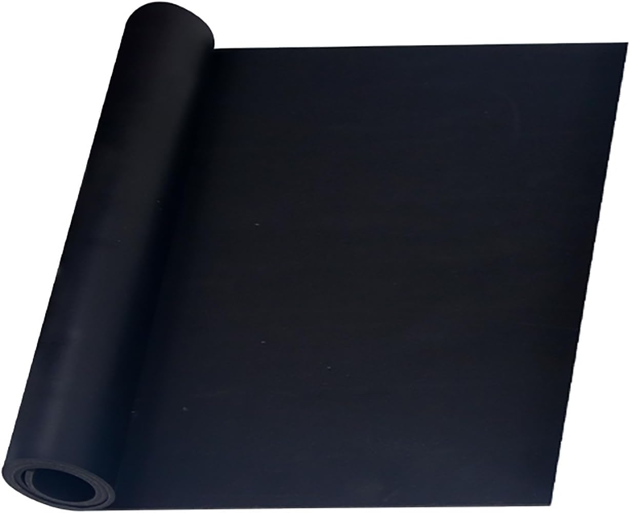Repair Mat Silicone Mat ESD Table Grounding Silicone Mat, Soldering Heat Antistatic Mat Large Table Cloth Rubber,Black,60 * 240cm*2mm