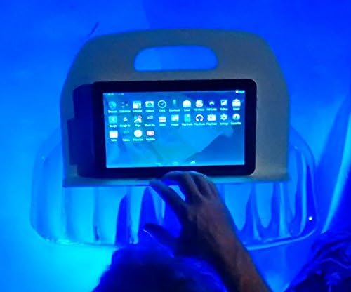 Floating Book/Tablet Caddy for Bath Pool, and Hot Tub (Clear) - Image 5
