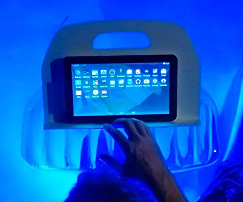 Floating Book/Tablet Caddy For Bath, Pool, And Hot Tub (Clear) #TOP3