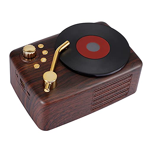 Tourne-disque vinyle bluetooth rétro le cadeau d'affaires haut de gamme idéal