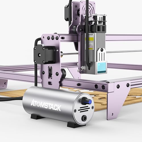 F30 Air Assist para Gravadora Laser 10-30L/Min Bomba de Assistência de ar a Laser com Tubo de 2 m Re