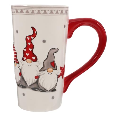 Cabilock 1 Pc Tasse à Lait De Noël Tasse De De Noël s à Café De Décor De Dépoque De Cadeaux Pour Enfants Santa Bureau Tendance En Porcelaine Céramique