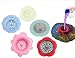 YES.YM 5 Pieces Acrylic Paint Pouring Strainers, Plastic Flower Strainers, Silicone Pouring Drain for DIY Pouring Acrylic Paint and Creating Unique Patterns(5 Pack)