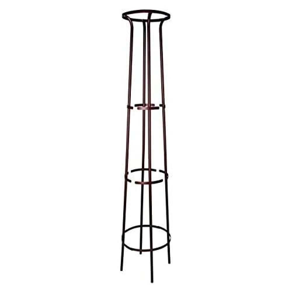Louis Moulin 3816 Tuteur Colonne Corset Col Evasé Métal Fer Vieilli 200 cm